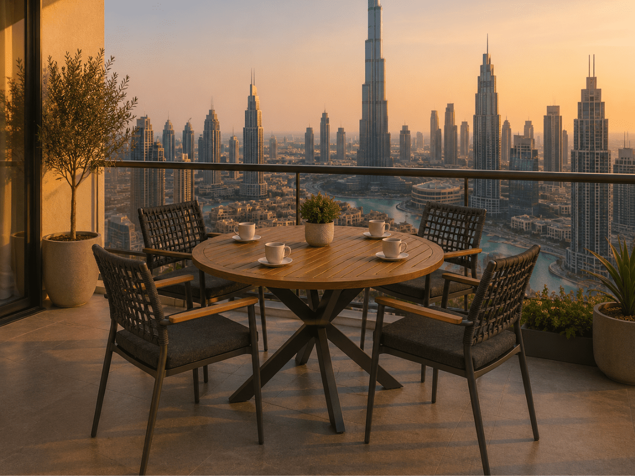 EFE Outdoor Chair in outdoor setting