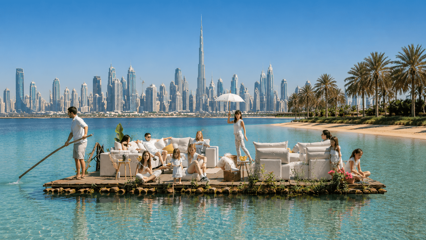Award-winning modular sofas and flexible living solutions for Dubai apartments, family homes and hospitality projects
