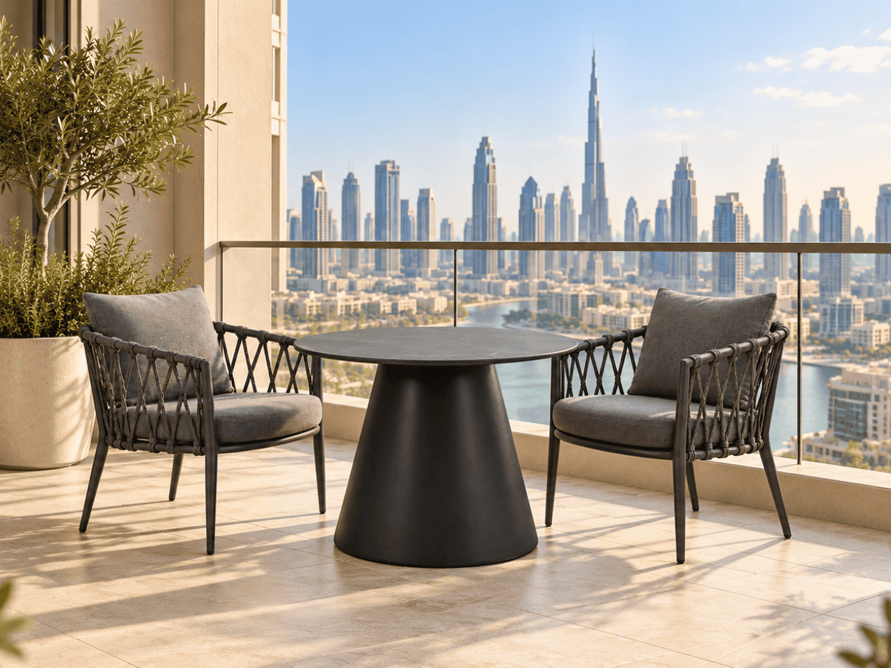 Nisa Balcony Set for Two
